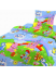 Постельное белье детское Радуга 1,5 сп.